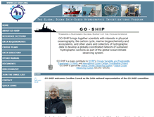 Tablet Screenshot of go-ship.org